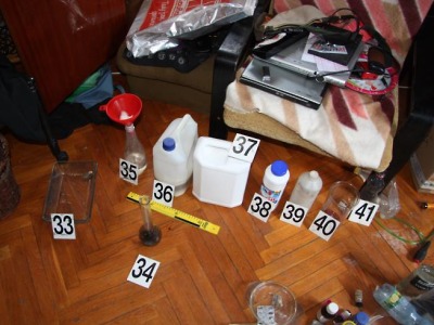 Toxi tým v centru Liberce zatkl pár, který se věnoval výrobě pervitinu