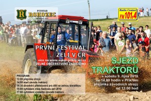 Sjezd traktorů v Příkrém obohatí festival zelí