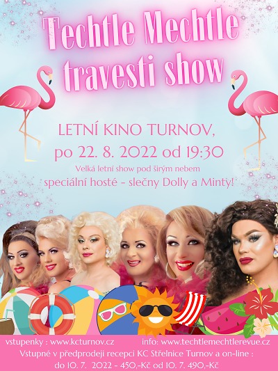 Letní travesti show zavítá do Turnova