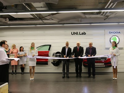 Fakulta strojní TUL a Škoda Auto otevřely univerzitní laboratoř