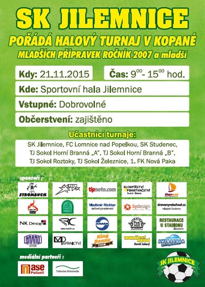 V Jilemnici připravují turnaj mladších přípravek