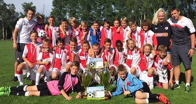 Mládežnický turnaj v Rovensku vyhrálo družstvo Slavie Praha