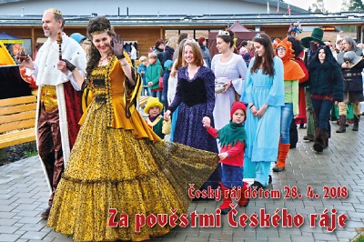 Český ráj dětem zahájí turistickou sezonu 2018