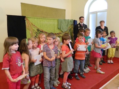 Turnovští předškoláci se rozloučili se školkou