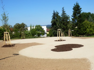 Nová plocha veřejné zeleně vznikla v Turnově v ulici Zborovské