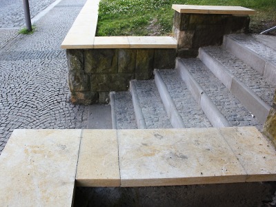 V Turnově čerstvě opravili některé cesty, schodiště a opěrné zdi