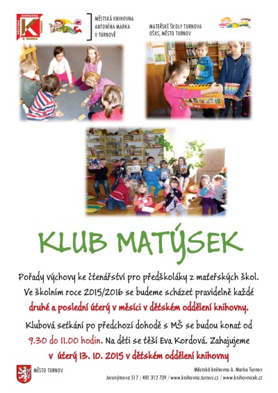 Městská knihovna v Turnově přináší pestrou nabídku na nový školní rok