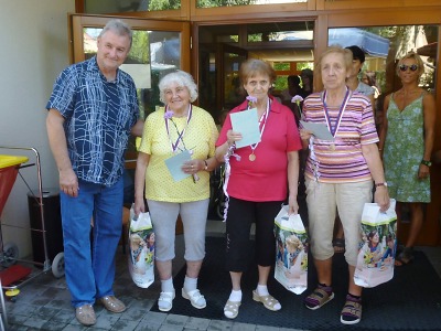 Turnovští senioři přivítali léto sportovním kláním