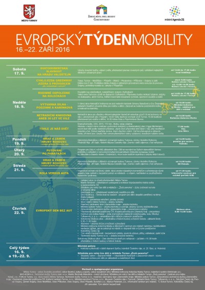 V Turnově opět probíhá Evropský týden mobility