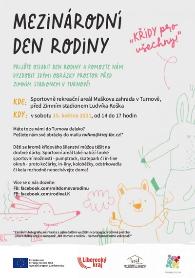 Křídy pro všechny aneb Mezinárodní den rodiny v Turnově