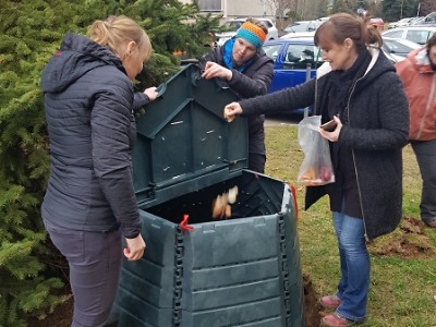 První sídlištní kompostér v Turnově otevřen
