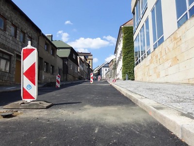 Markova ulice v Turnově se otevře dopravě, stále platí dopravní omezení