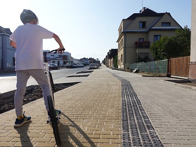 Nádražní ulice v Turnově se mění na bulvár s cyklostezkou