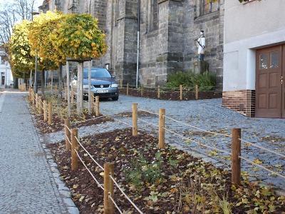 Mariánské náměstí v Turnově zdobí nová zeleň