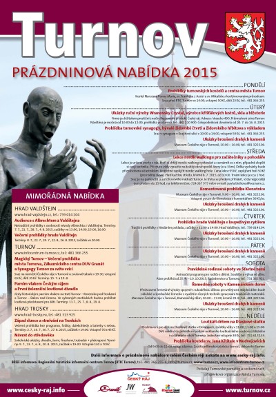 Letní prázdninová nabídka v Turnově