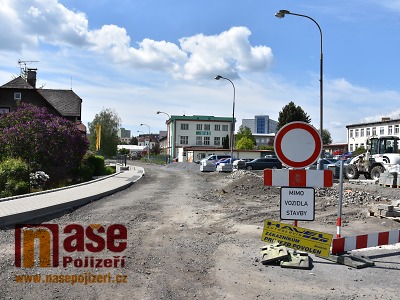 Obrazem: Jak pokračuje rekonstrukce Přepeřské ulice v Turnově