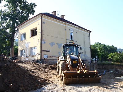 V Mašově připravují základy pro nový pavilon školy