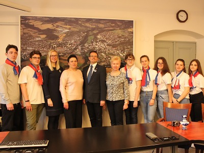 Ruští studenti navštívili turnovskou radnici