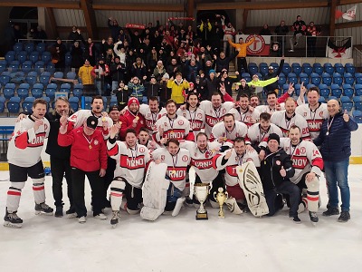 Krajský titul 2022/ 2023 získali hokejisté Turnova!