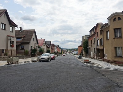 Rekonstrukce Nádražní ulice z Turnova pokročila do katastru Ohrazenic