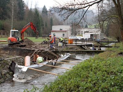 Práce na úpravně vody v Příkrém pokračují