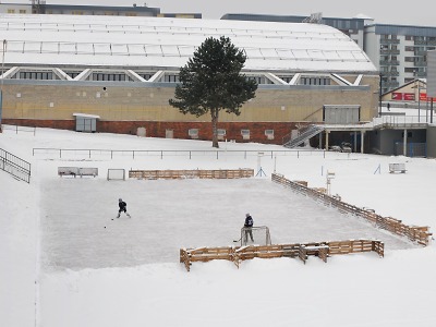 Ve Sport Parku Liberec se opět bruslí pod širým nebem