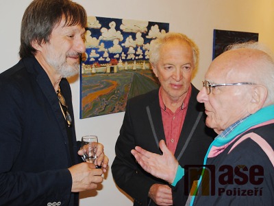 FOTO: V semilském muzeu zahájili výstavu Jiřího Urbana a Jana Kroupy