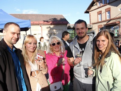 Obrazem: Vinobraní v Kufru 2014