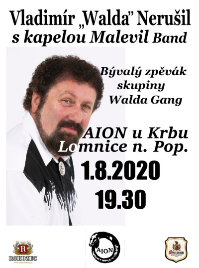 Vladimír Walda Nerušil a Malevil band zahrají v lomnickém klubu