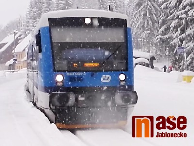 Hlásí výluku na trati Liberec - Harrachov - Szklarska Poręba