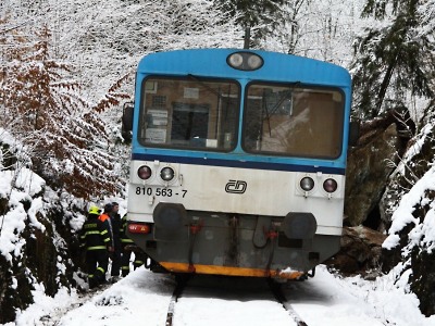 Od středy už znovu jezdí vlaky na trati z Martinic do Rokytnice