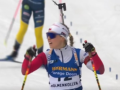 Tereza Voborníková zakončila biatlonovou sezonu bronzem