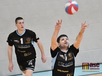 Proti pražským soupeřům získali turnovští volejbalisté jednu výhru