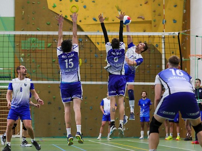 Maloskalští volejbalisté ztratili body v dobře rozjetém utkání