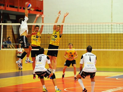 Turnovští volejbalisté zdolali Beskydy i Brno a vrátili se na druhou pozici
