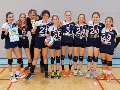 Turnovské mladší žákyně celkově zvítězily v krajském přeboru