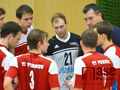 Turnovští volejbalisté zakončili základní část výhrou nad Beskydy