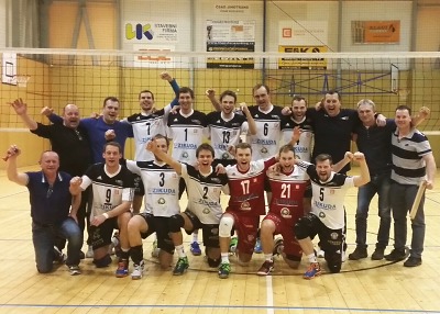 Volejbalisté TJ Zikuda Turnov postoupili do finále play off 1. ligy!