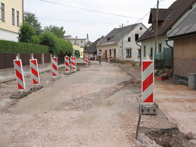 Pokračuje rekonstrukce Jihoslovanské ulice ve Vrchlabí