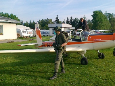 Výsadek Antimony si připomenou i na letišti v Hodkovicích