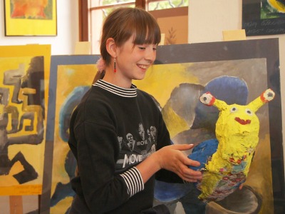 Obrazem: Výstava Alej stromů na stojanech