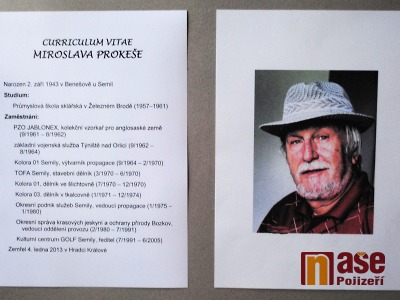 FOTO: V semilském archivu otevřeli výstavu Mirek Prokeš - Fóry