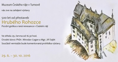 Výstava v Muzeu Českého ráje mapuje přestavby Hrubého Rohozce