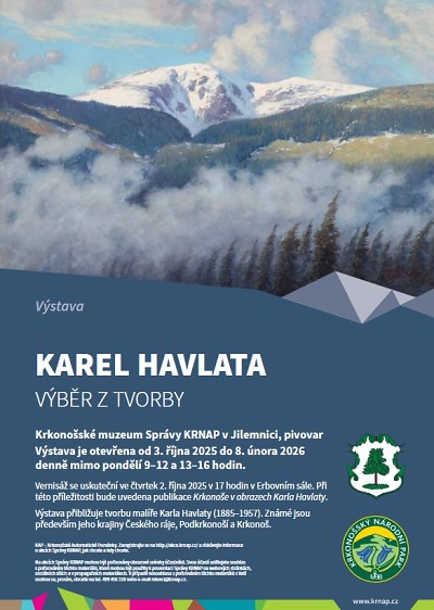 Výstavu Karla Havlaty zahájí uvedením publikace Krkonoše v obrazech
