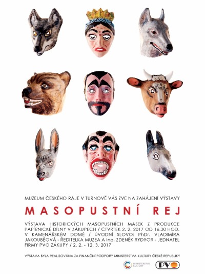Masopustní rej zahajuje výstava o tradicích a masopustních maskách