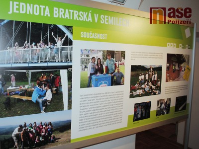 Obrazem: Zahájení výstavy o Jednotě bratrské v Semilech
