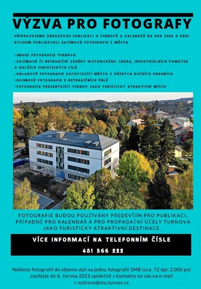 Výzva pro fotografy se snímky Turnova