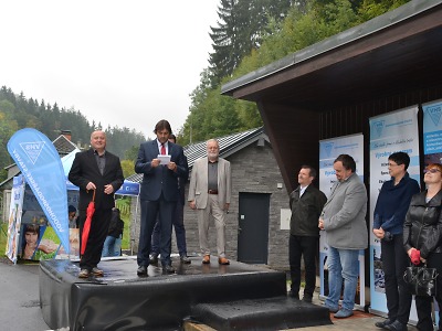 Slavnostně zakončili akci zkapacitnění vodovodního zdroje pro Jilemnici