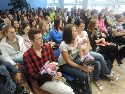 Studenti zdravotnické školy v Turnově slavnostně zahájili školní rok