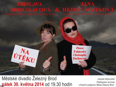 Bohuslavová a Hejret Vojtková se spolu představí v komedii Na útěku